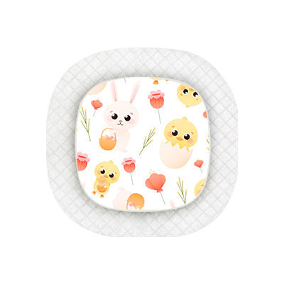 Medtronic Simplera sensor sticker: Happy Easter