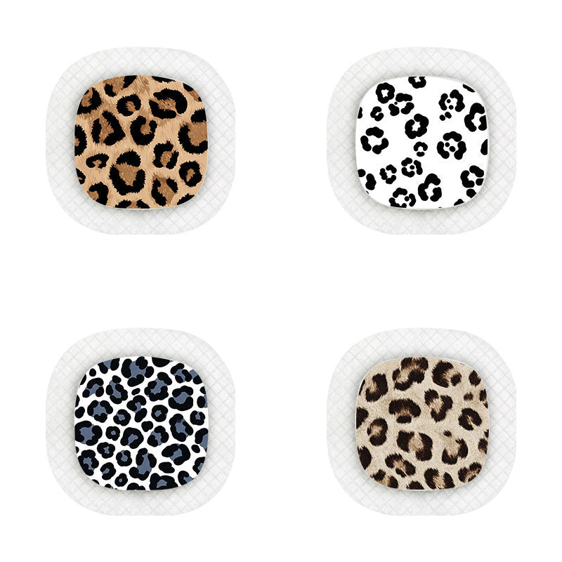Medtronic Simplera sticker combo pack: Leopard Prints
