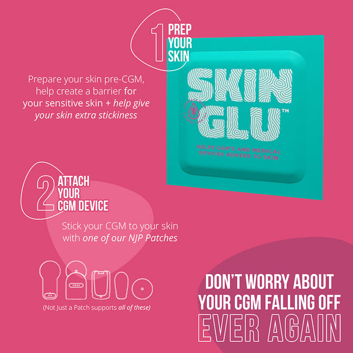 Skin Glu barrier wipes - 40 pack