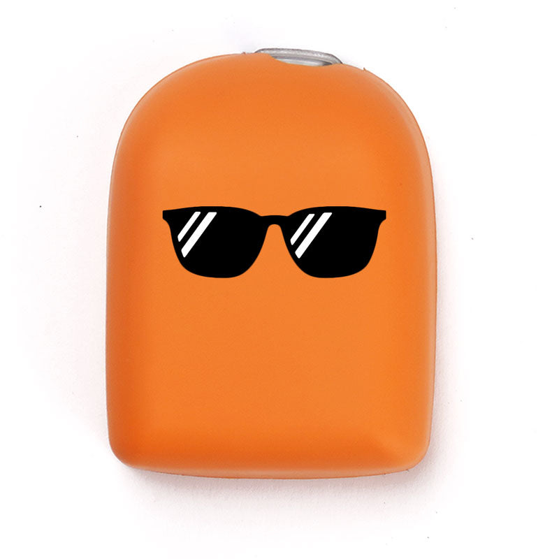 Omnipod reusable cover: Sunnies - Orange