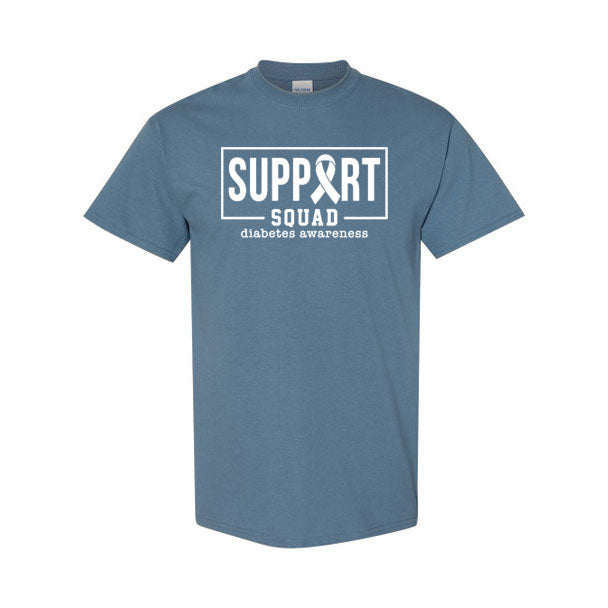 Support squad - Diabetes awareness Unisex t-shirt