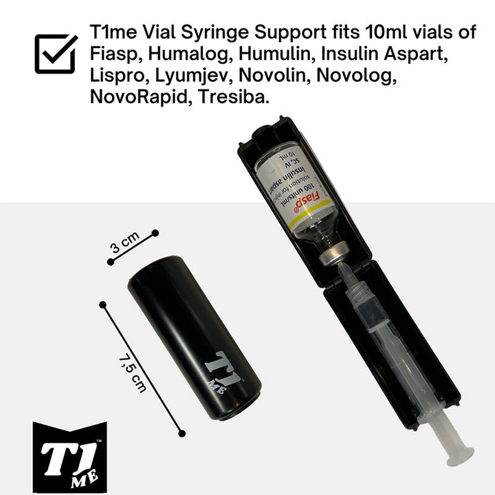 T1-me™ Vial Syringe Support for Omnipod users