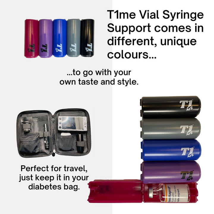 T1-me™ Vial Syringe Support for Omnipod users