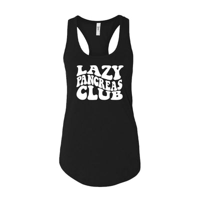 Lazy pancreas club Women's tank top