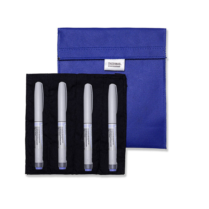 Thermas Four-pen pouch Insulin cooling wallet
