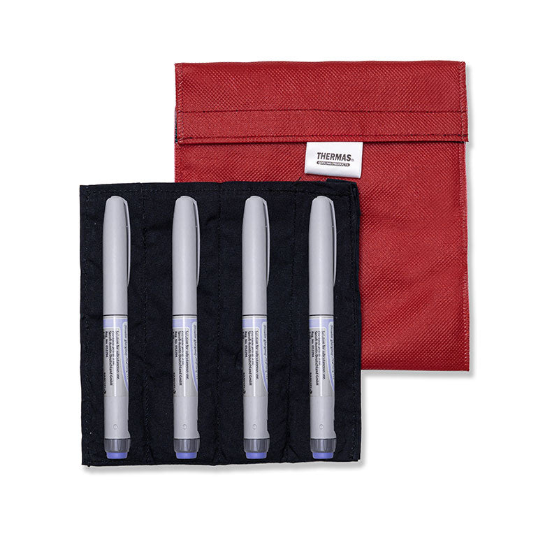 Thermas Four-pen pouch Insulin cooling wallet