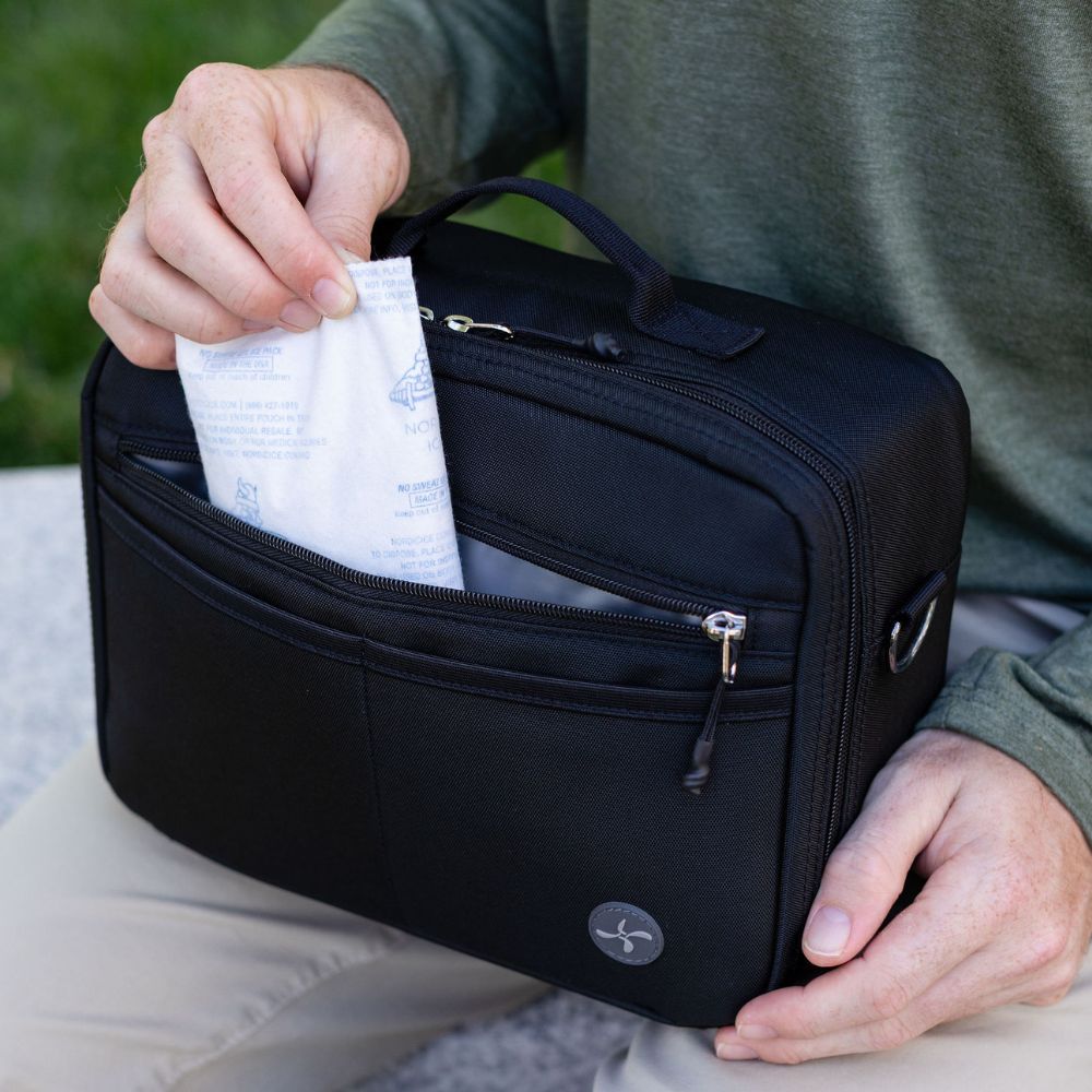 Sugar Medical Diabetes Insulated Travel Bag: Black