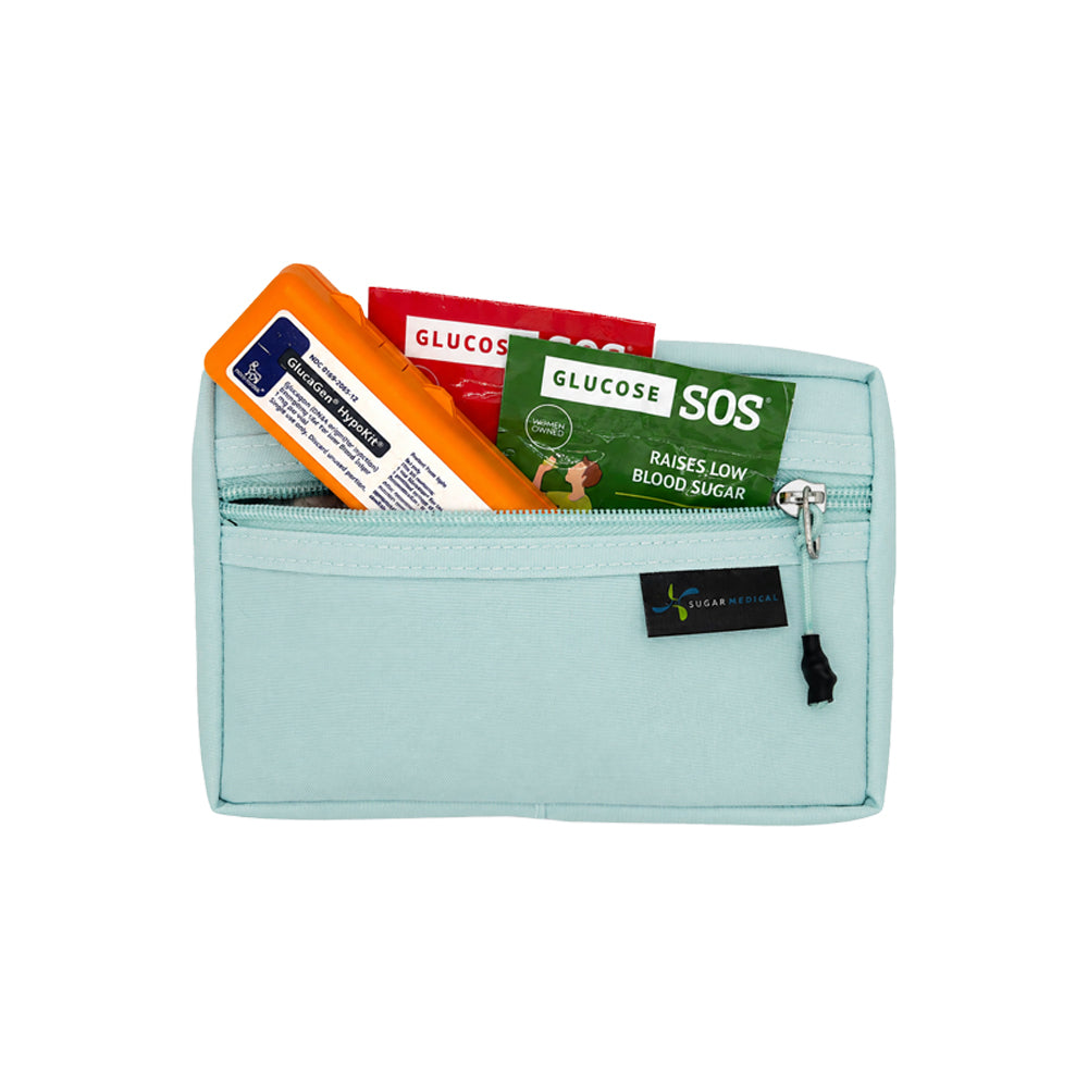 Sugar Medical Diabetes Insulated Travel Bag: Seafoam