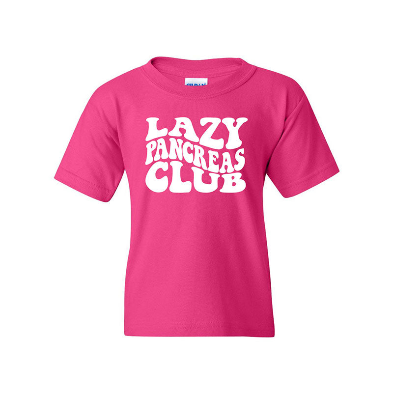 T-shirt Lazy pancreas club Jeune