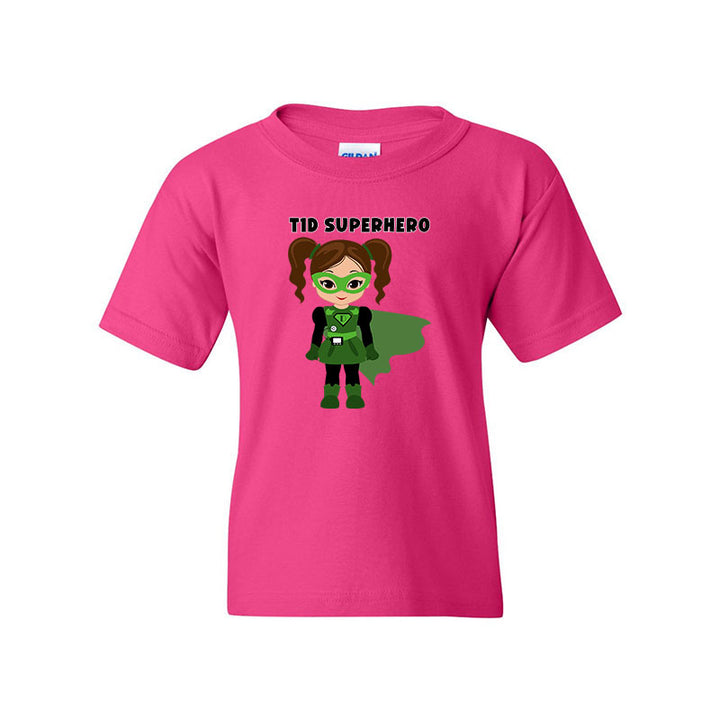 T1D Superhero Girl Youth t-shirt