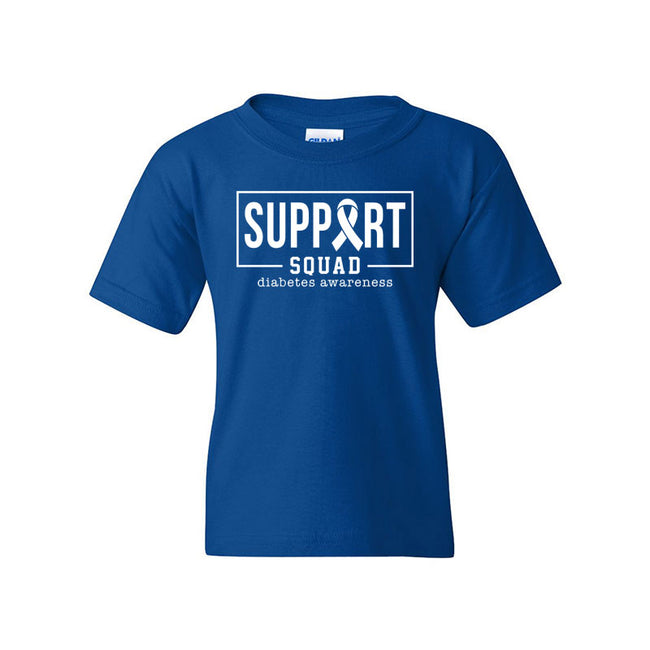 Support squad - Diabetes awareness Youth t-shirt