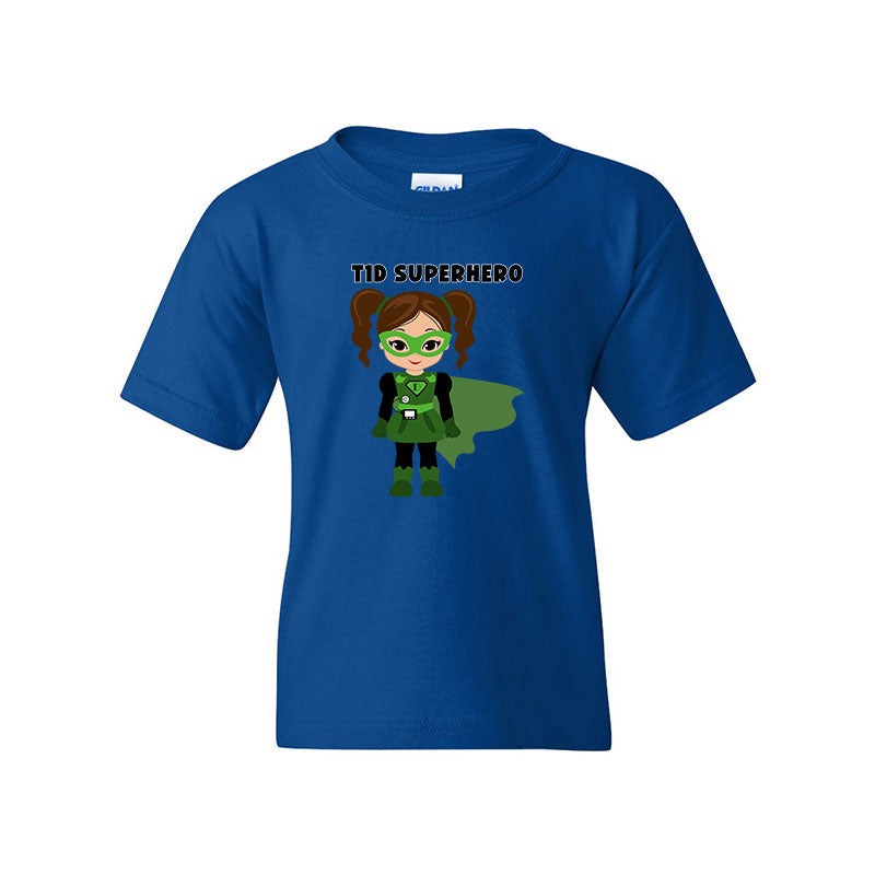 T1D Superhero Girl Youth t-shirt