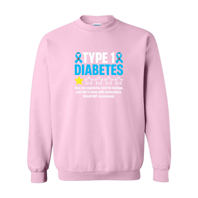 Type 1 Diabetes One Star Unisex sweatshirt