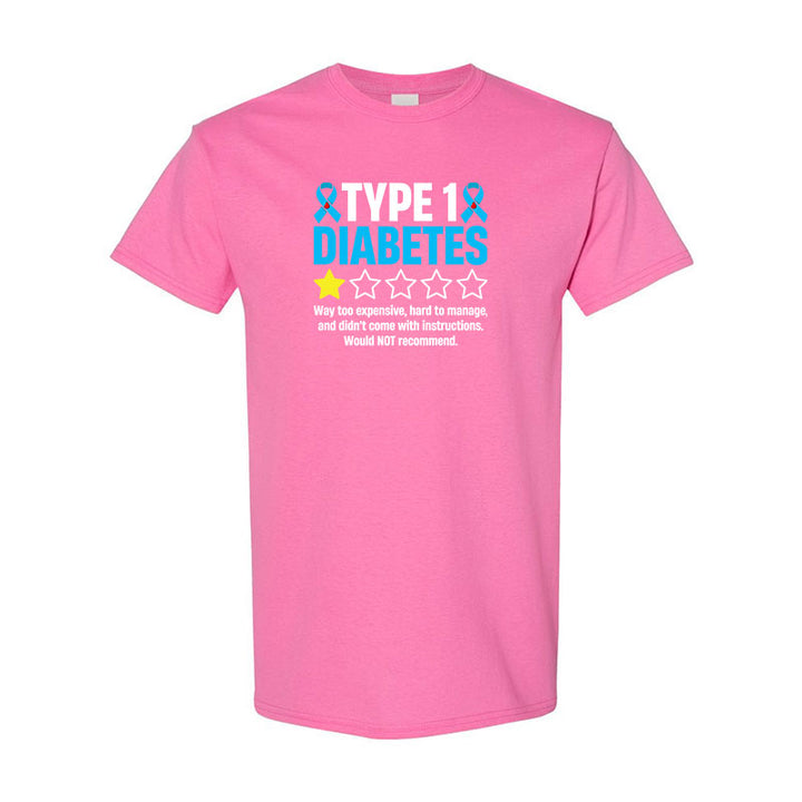 Type 1 Diabetes one star Unisex t-shirt