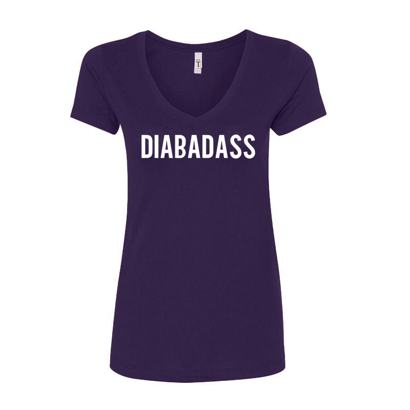 Diabadass Women's v-neck t-shirt