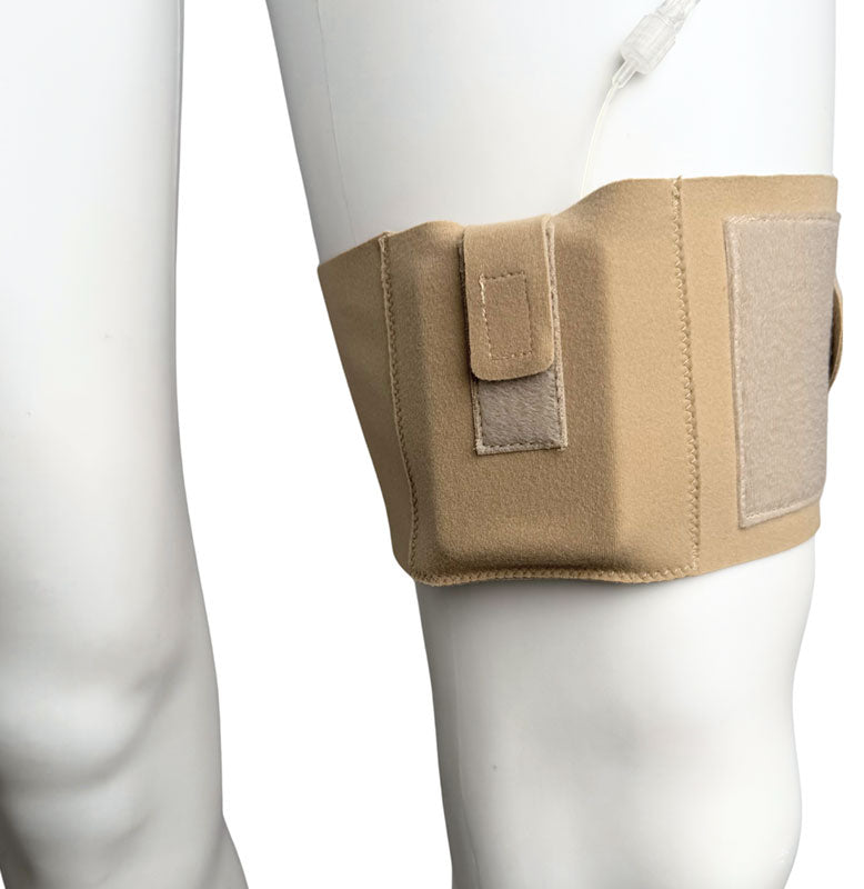 Insulin Pump Thigh Strap with Grip