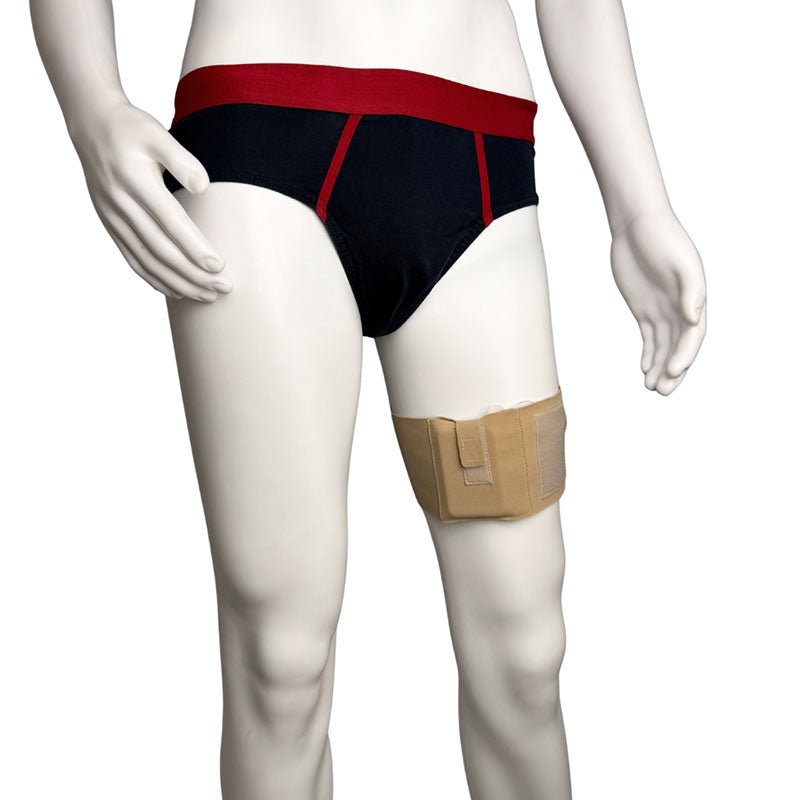 Insulin Pump Thigh Strap with Grip