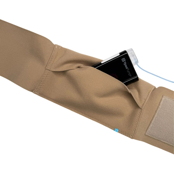 Insulin Pump Waist strap: Beige