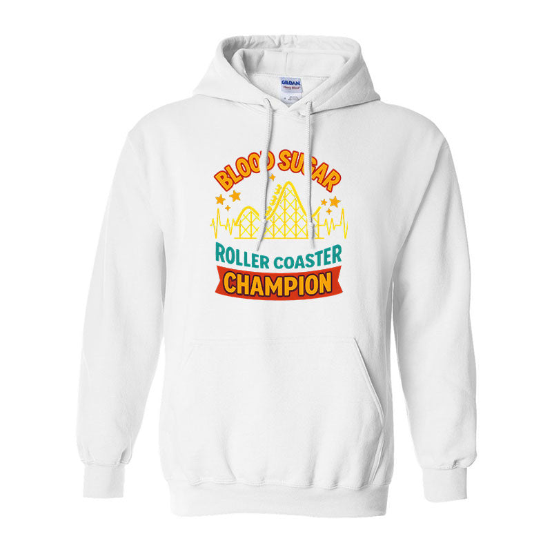 Blood sugar roller coaster champion Unisex hoodie