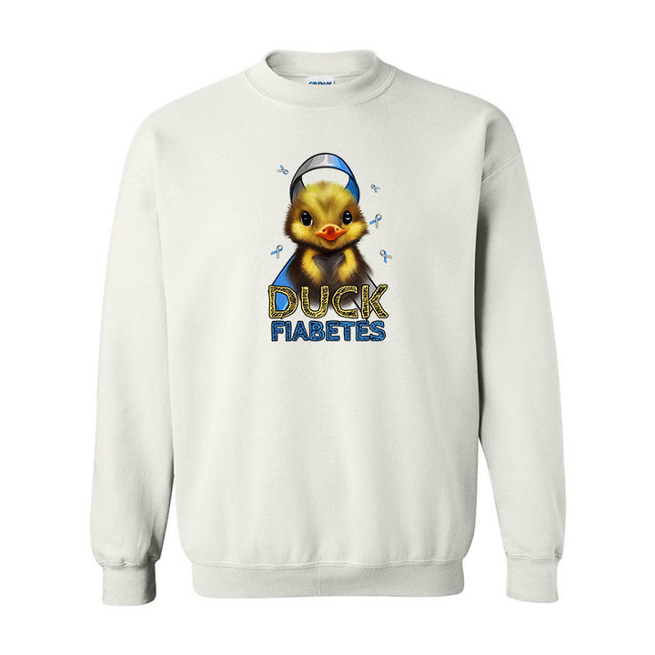 Duck fiabetes Unisex sweatshirt