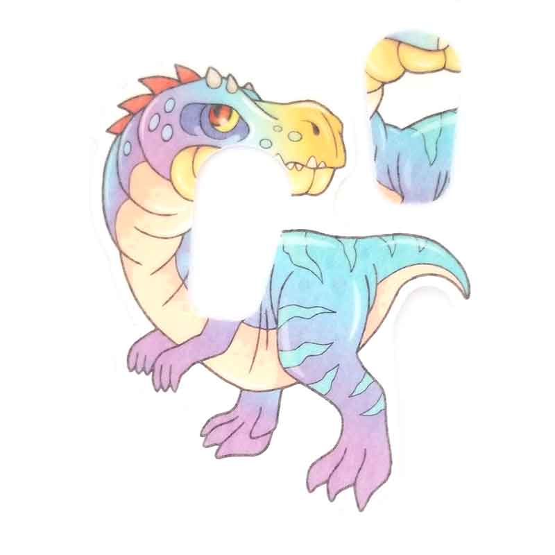 Dexcom G6 Silly Patch: Cute dinosaur