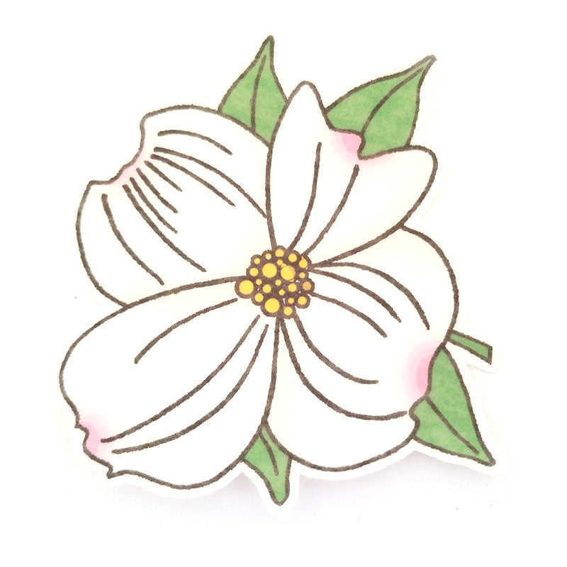 No cutout Silly Patch: Dogwood flower