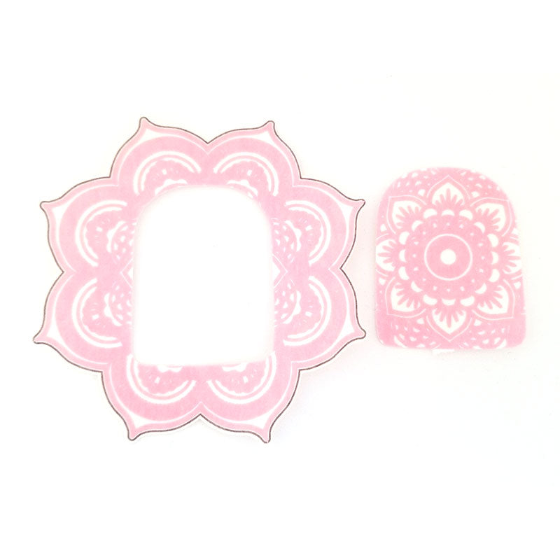 Omnipod Silly Patch: Pink mandala
