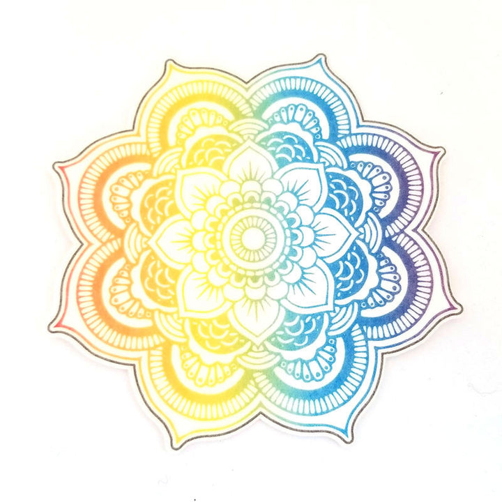 Omnipod Silly Patch: Rainbow mandala