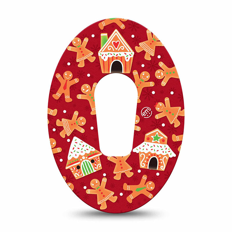 Dexcom G6 ExpressionMed tapes: Gingerbread fun