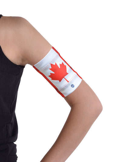 Dia-Band Armband for Adults - Cover your sensor: Canadian flag
