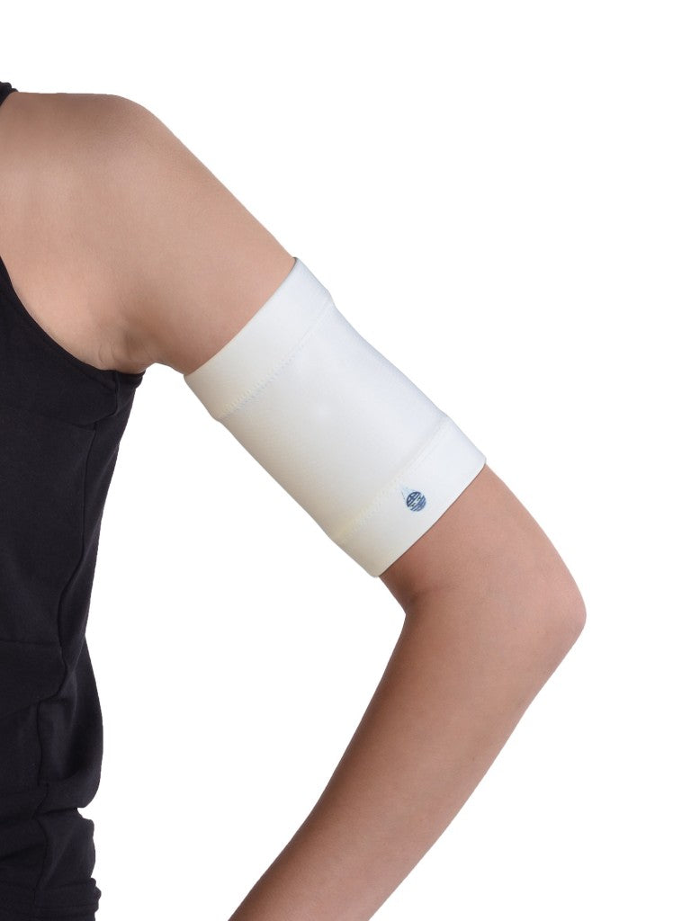 Dia-Band Armband for Adults - Cover your sensor: Creamy White