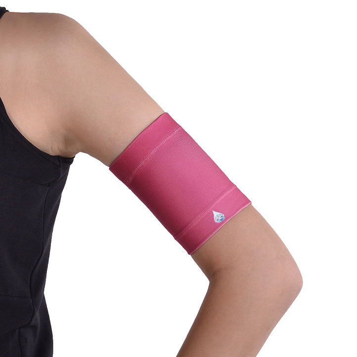Dia-Band Armband, Junior Size - Cover your sensor: Fuschia flash