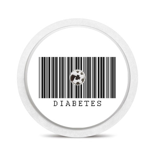 Freestyle Libre 1 & 2 sensor sticker: Diabetes barcode