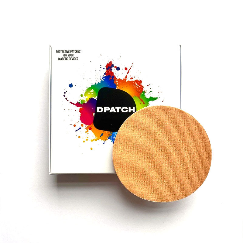 D Patch Freestyle Libre 1 & 2 Adhesive patch - Smooth Material Sample