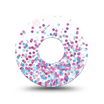 Freestyle Libre 3 ExpressionMed tapes: Confetti