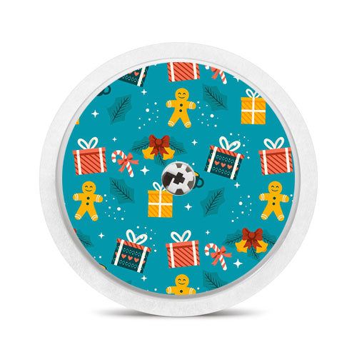 Freestyle Libre 1 & 2 sensor sticker: Cozy Christmas