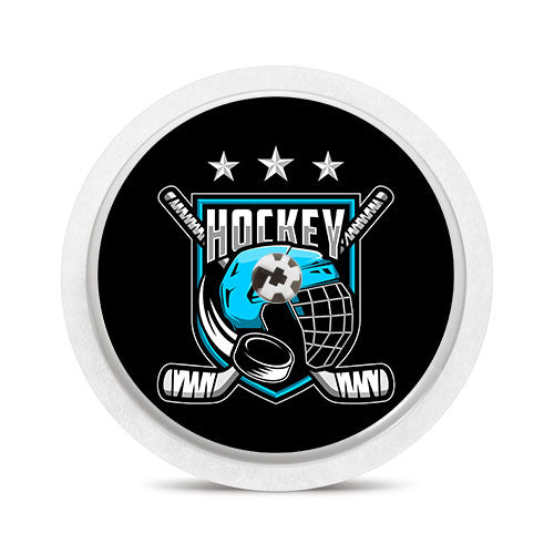 Freestyle Libre 1 & 2 sensor sticker: Hockey