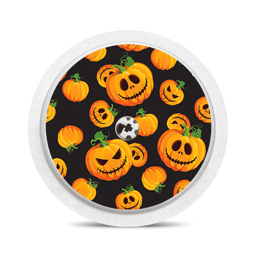 Freestyle Libre 1 & 2 sensor sticker: Pumpkins