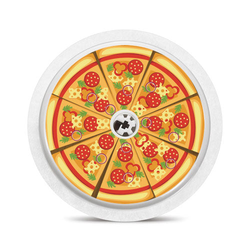 Freestyle Libre 1 & 2 sensor sticker: Pizza