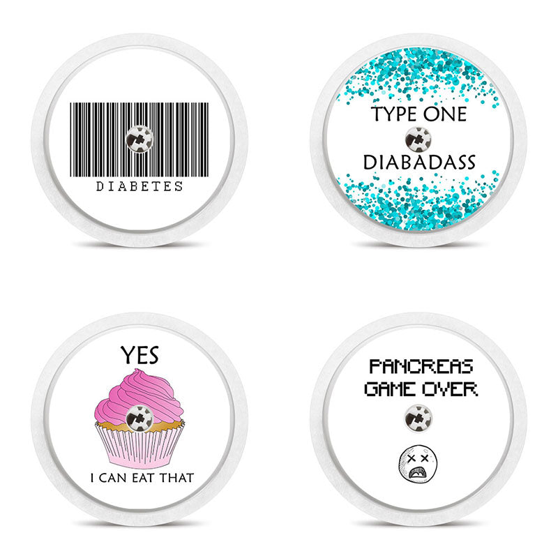 Libreboot Inside Sticker Freestyle Libre 1 & 2 sensor sticker combo pack: Diabadass – Pimp My ...