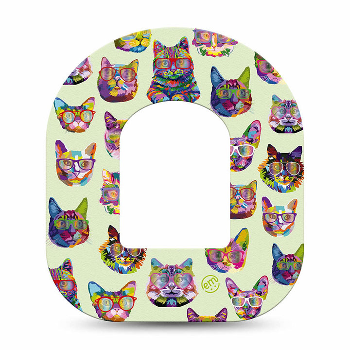 Omnipod ExpressionMed tapes: Cat party