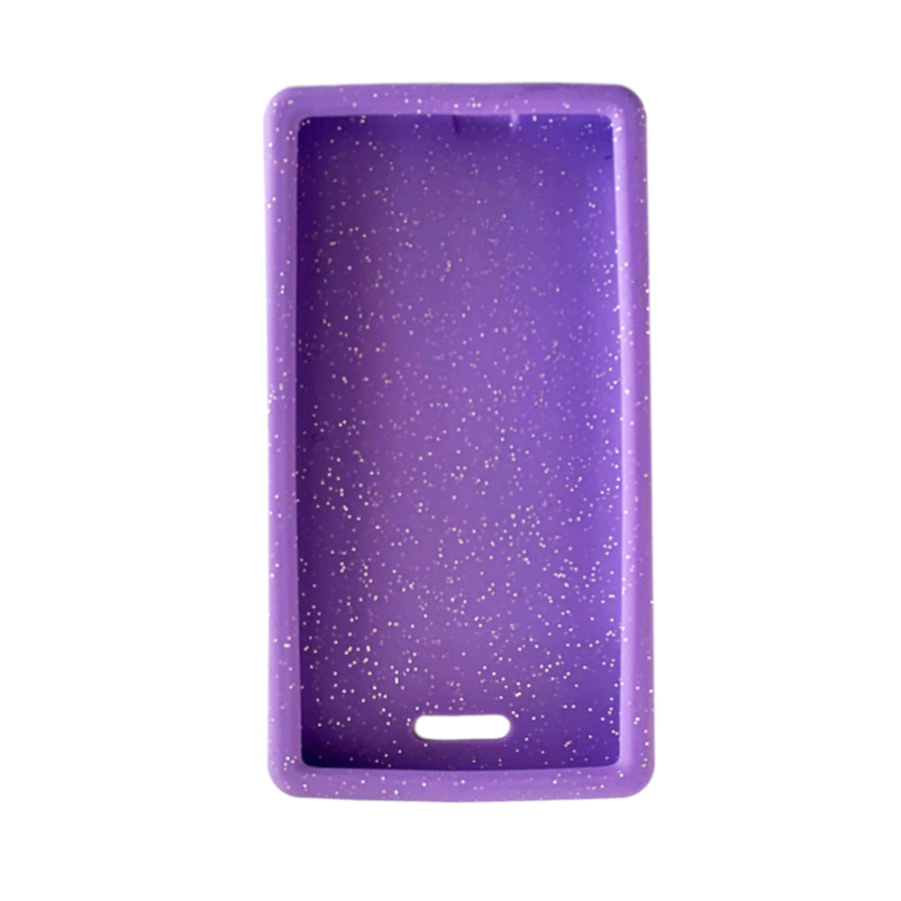 Coque Gel Omnipod DASH : Paillettes violettes