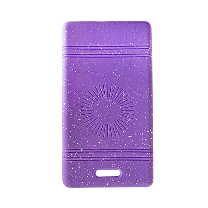Coque Gel Omnipod DASH : Paillettes violettes