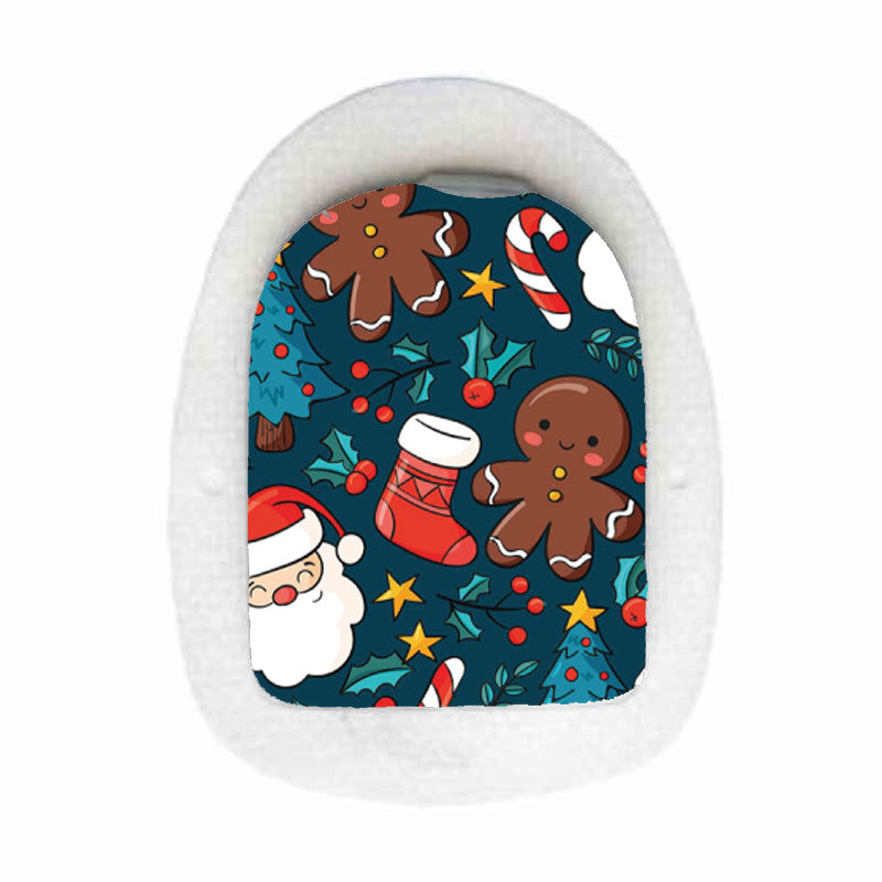 Omnipod decorative sticker: All about Christmas