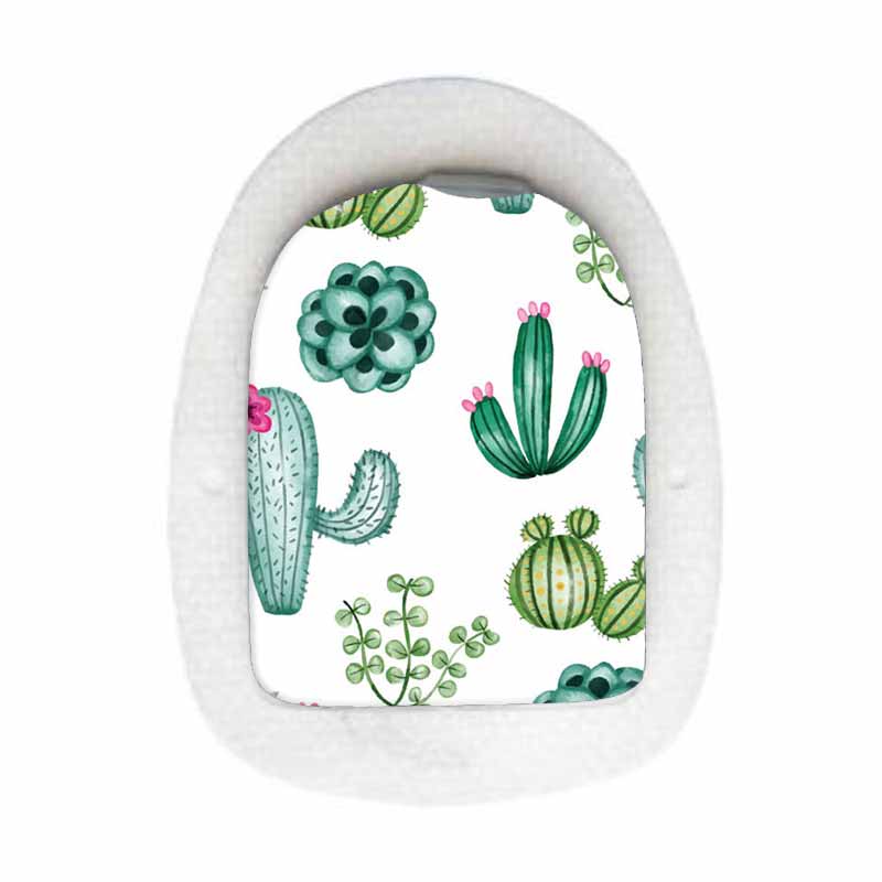 Omnipod decorative sticker: Cactus