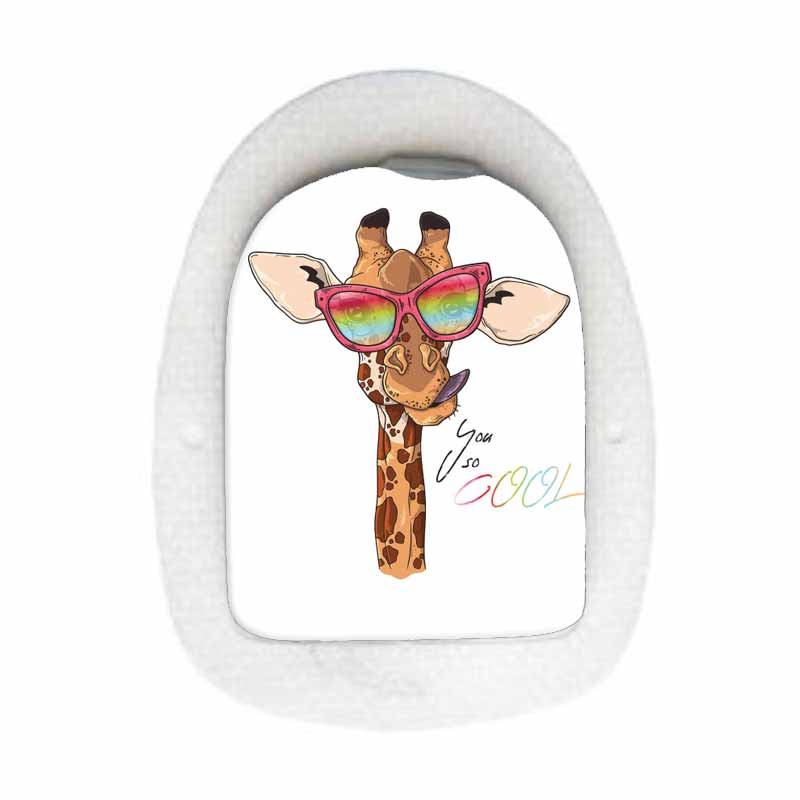 Omnipod decorative sticker: Giraffe
