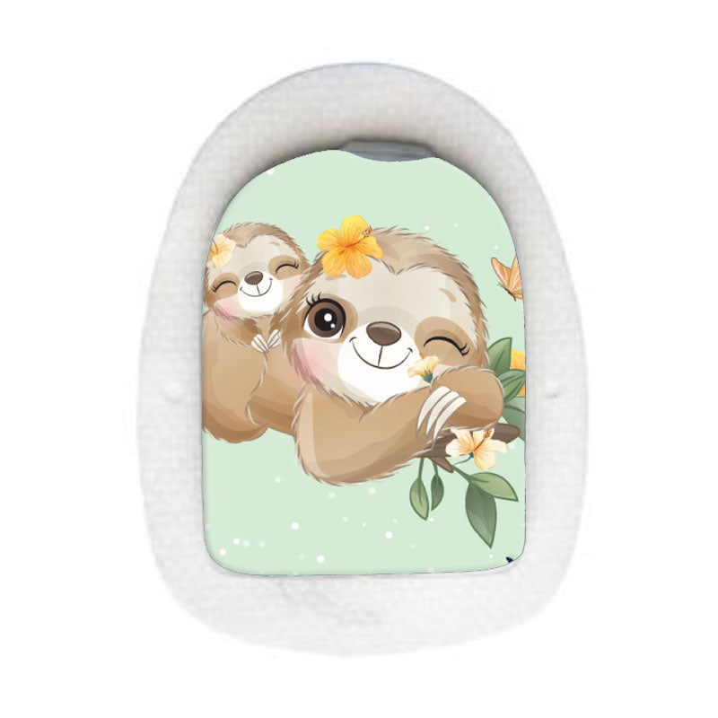 Omnipod decorative sticker: Adorable sloths