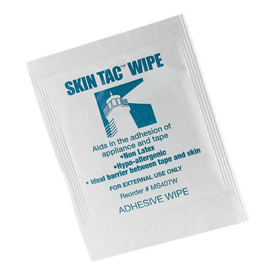 Skin Tac Adhesive barrier wipes