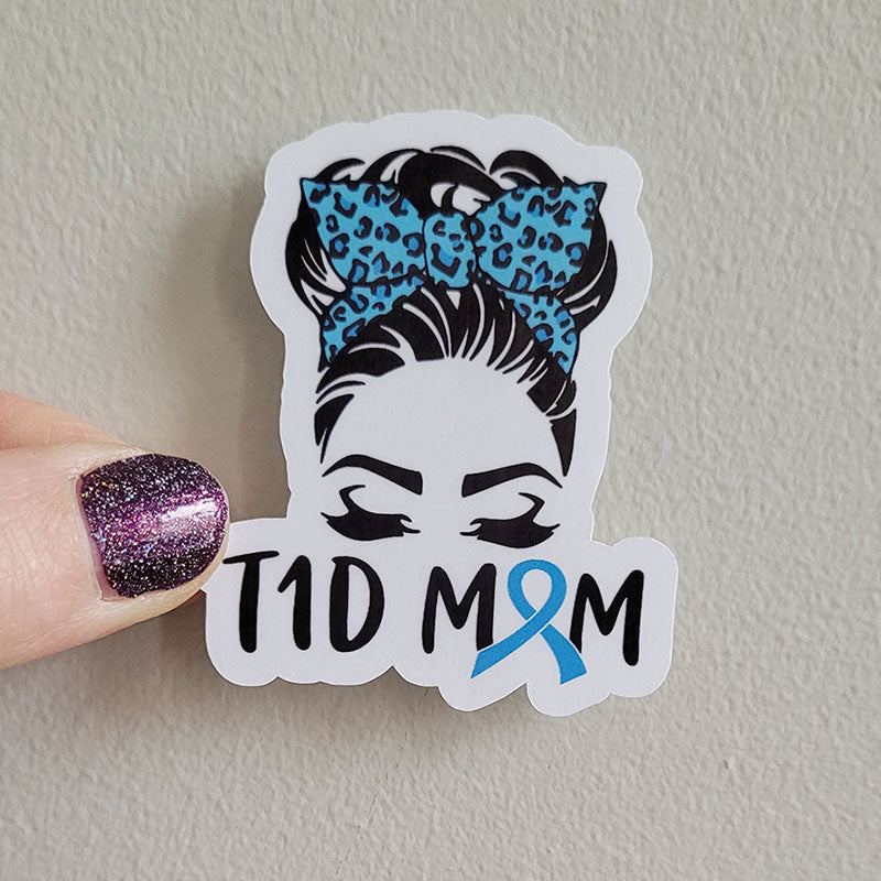T1D Mom Sticker