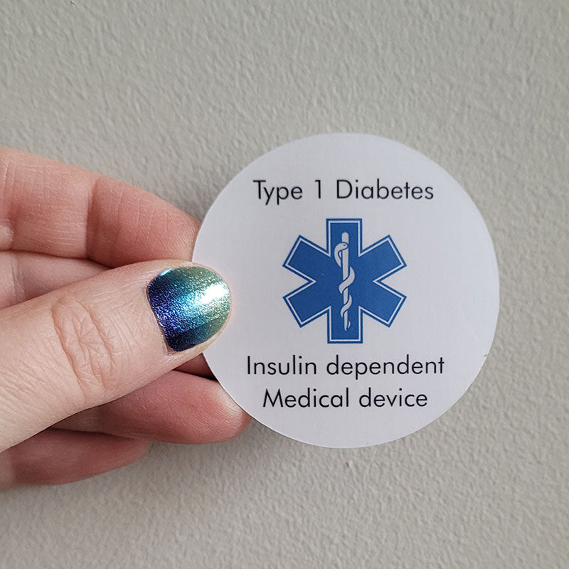 Type 1 Diabetes Medical device Sticker – Pimp My Diabetes